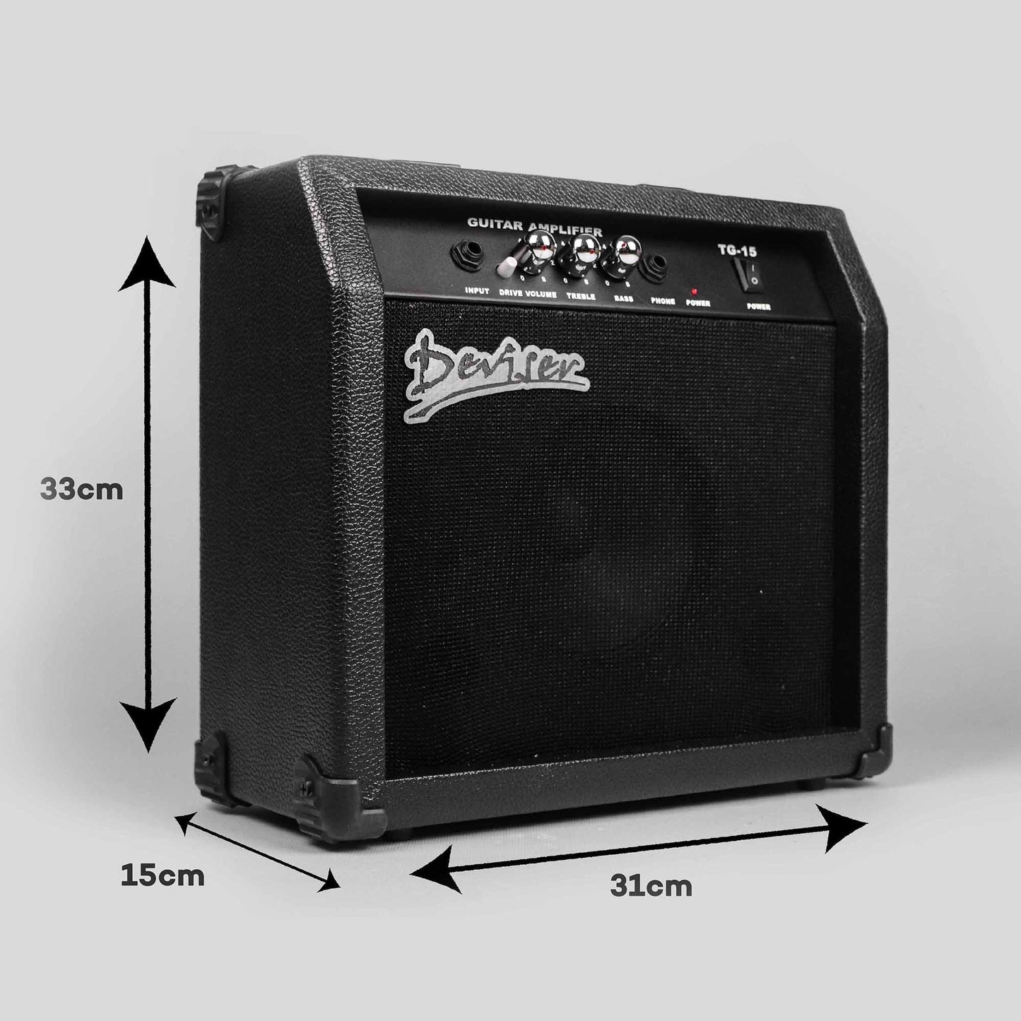 Deviser TG-15 Electric Guitar Amplifier - 15 watts