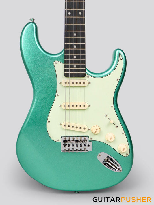 Tagima TG-500 S-Style Woodstock Series - Metallic Surf Green