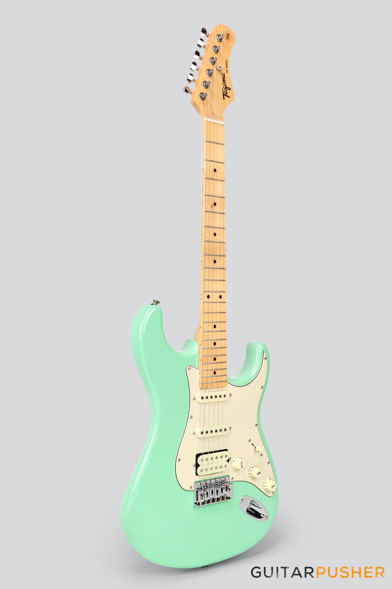 Tagima TG-540 HSS S-Style Woodstock Series - Surf Green