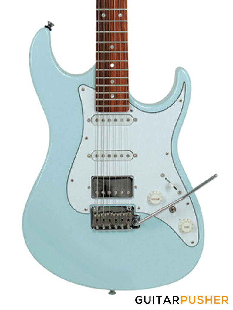 Tagima Brazil Series Stella HSS S Style Electric Guitar (Seafoam Green) Rosewood Fingerboard/White Pickguard