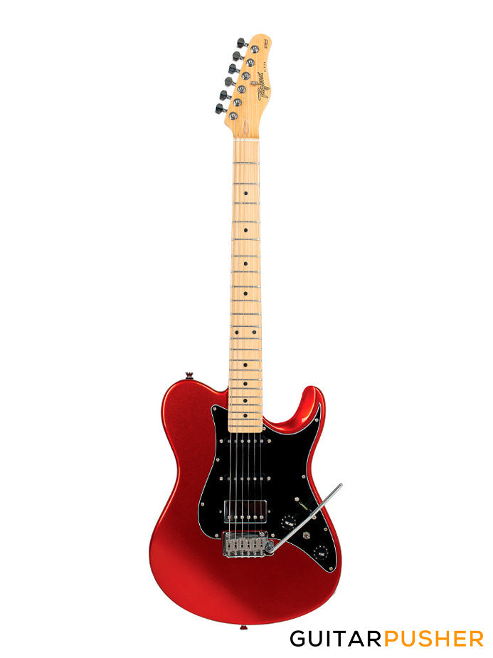 Tagima Brazil Series T-930 HSS T-Style Electric Guitar (Metallic Deep Orange) Maple Fingerboard/Black Pickguard