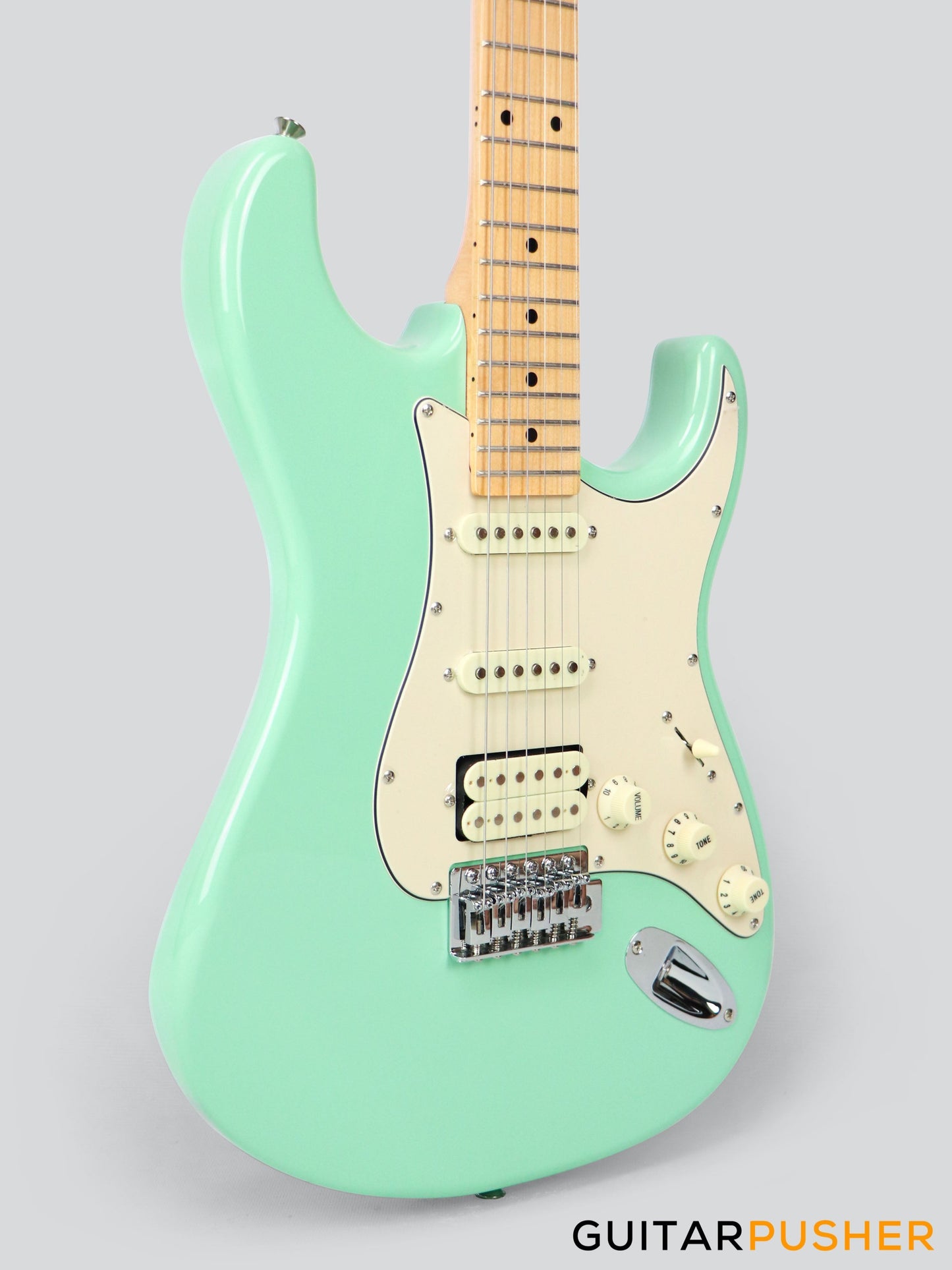 Tagima TG-540 HSS S-Style Woodstock Series - Surf Green