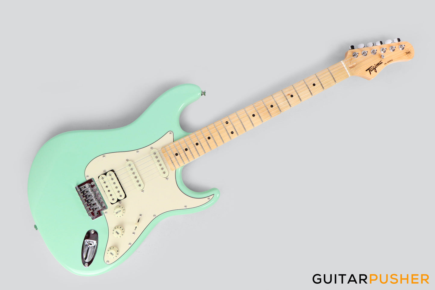 Tagima TG-540 HSS S-Style Woodstock Series - Surf Green