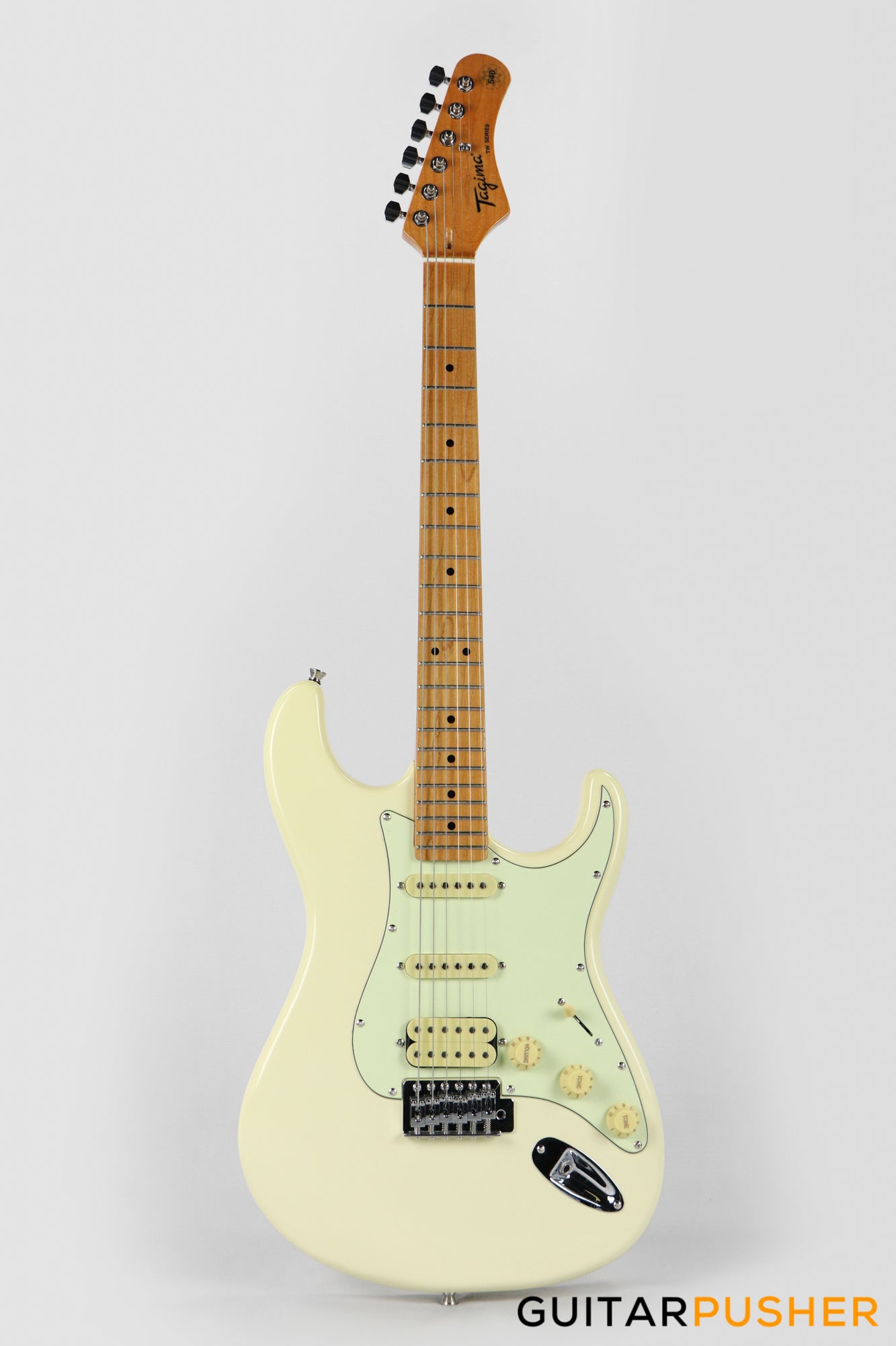 Tagima TG-540 HSS Stratocaster Woodstock Series - Vintage White