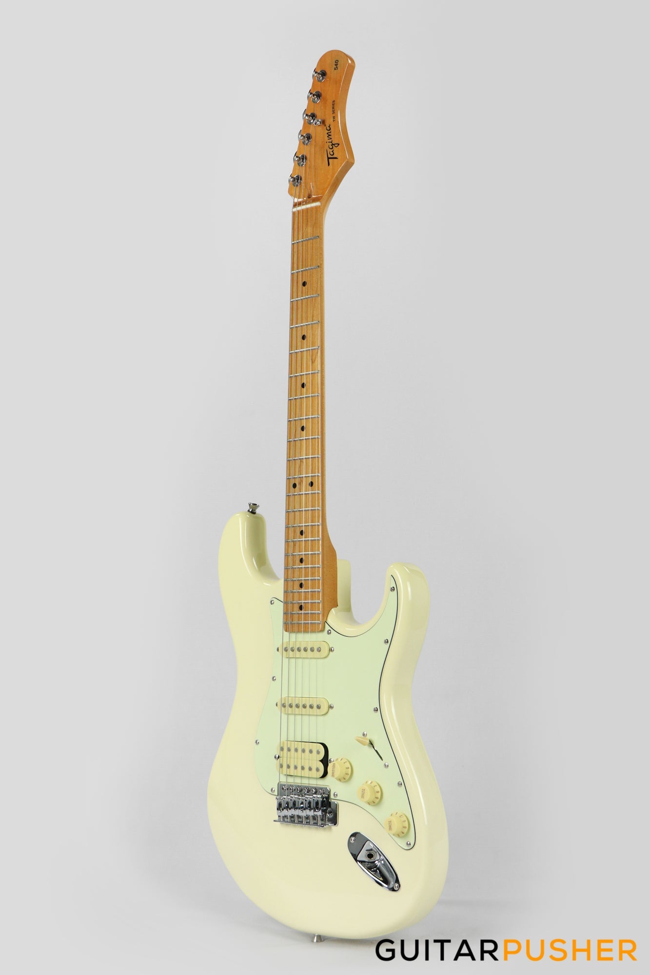 Tagima TG-540 HSS Stratocaster Woodstock Series - Vintage White