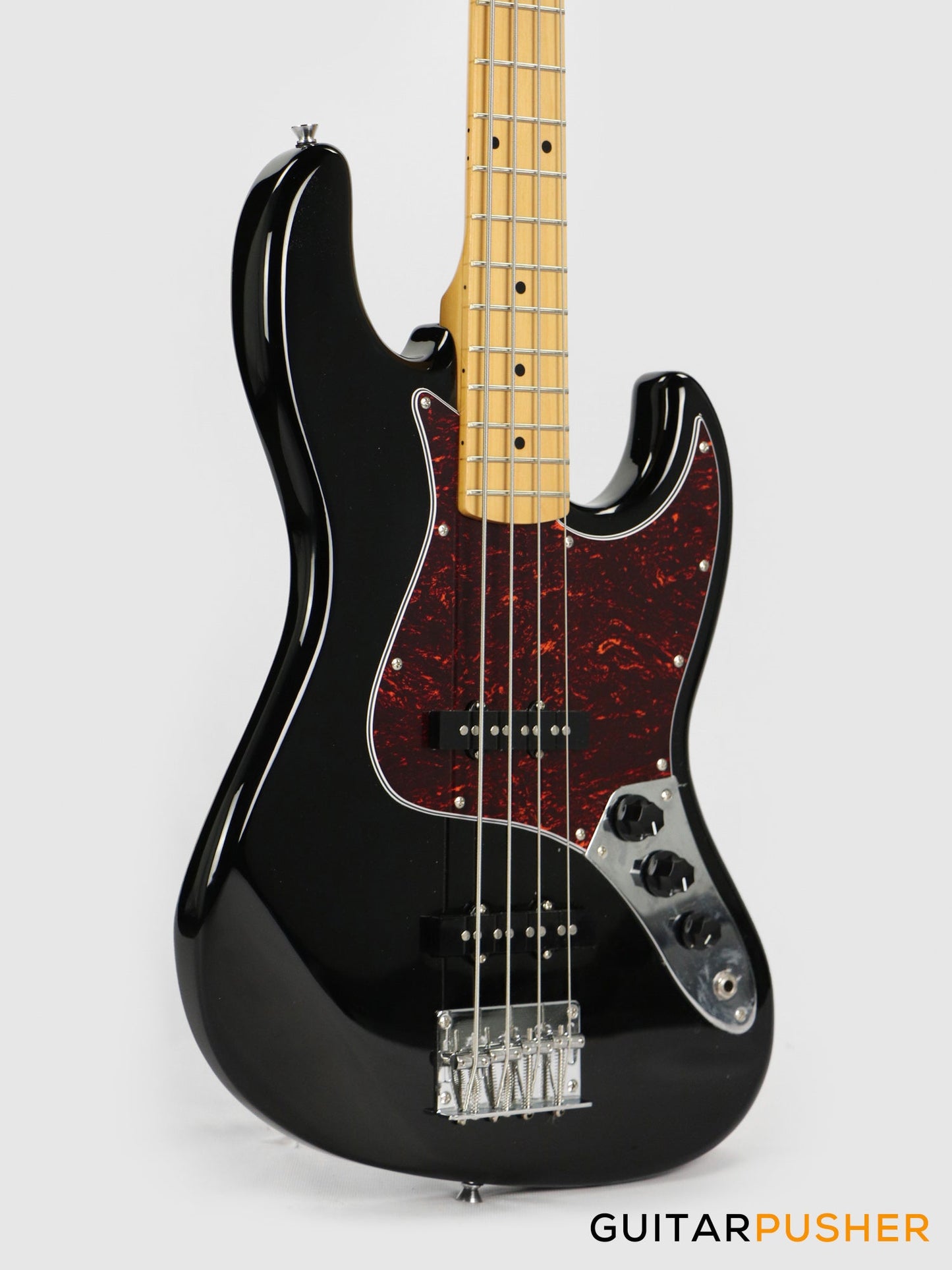 Tagima TW-73 '73 Jazz Bass Black (Maple/Tortoise)