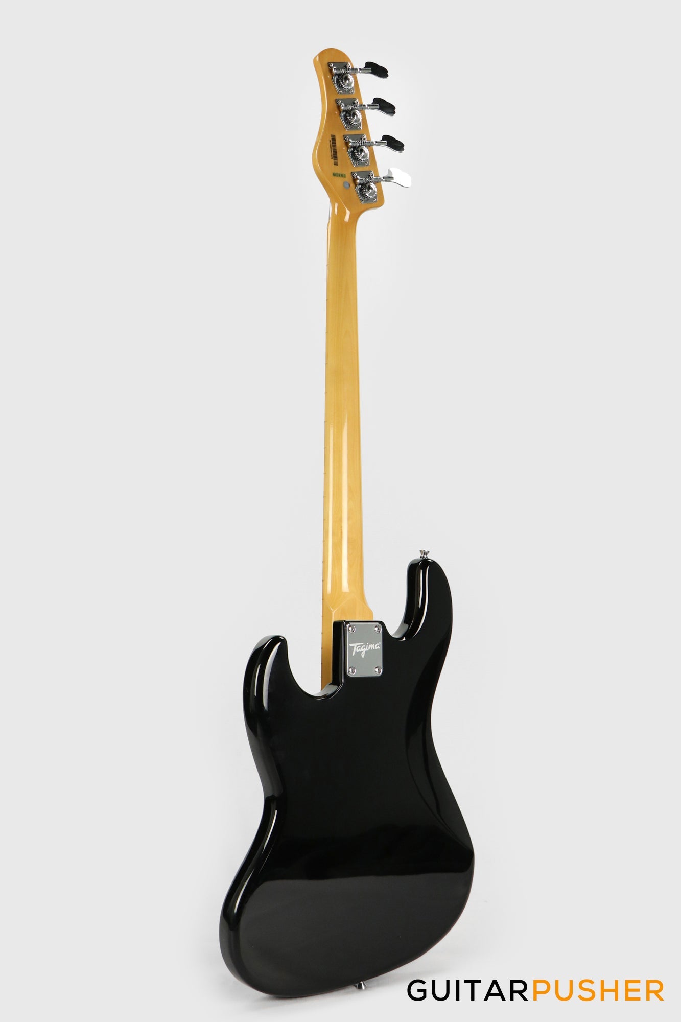 Tagima TW-73 '73 Jazz Bass Black (Maple/Tortoise)