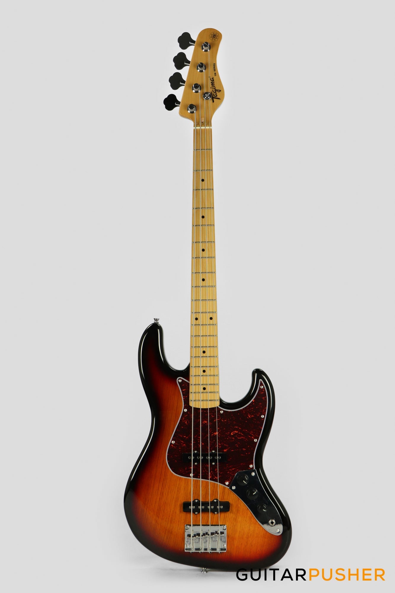 Tagima TW-73 JB Bass 4-String - Vintage Sunburst (Maple Fingerboard/Tortoise Pickguard)