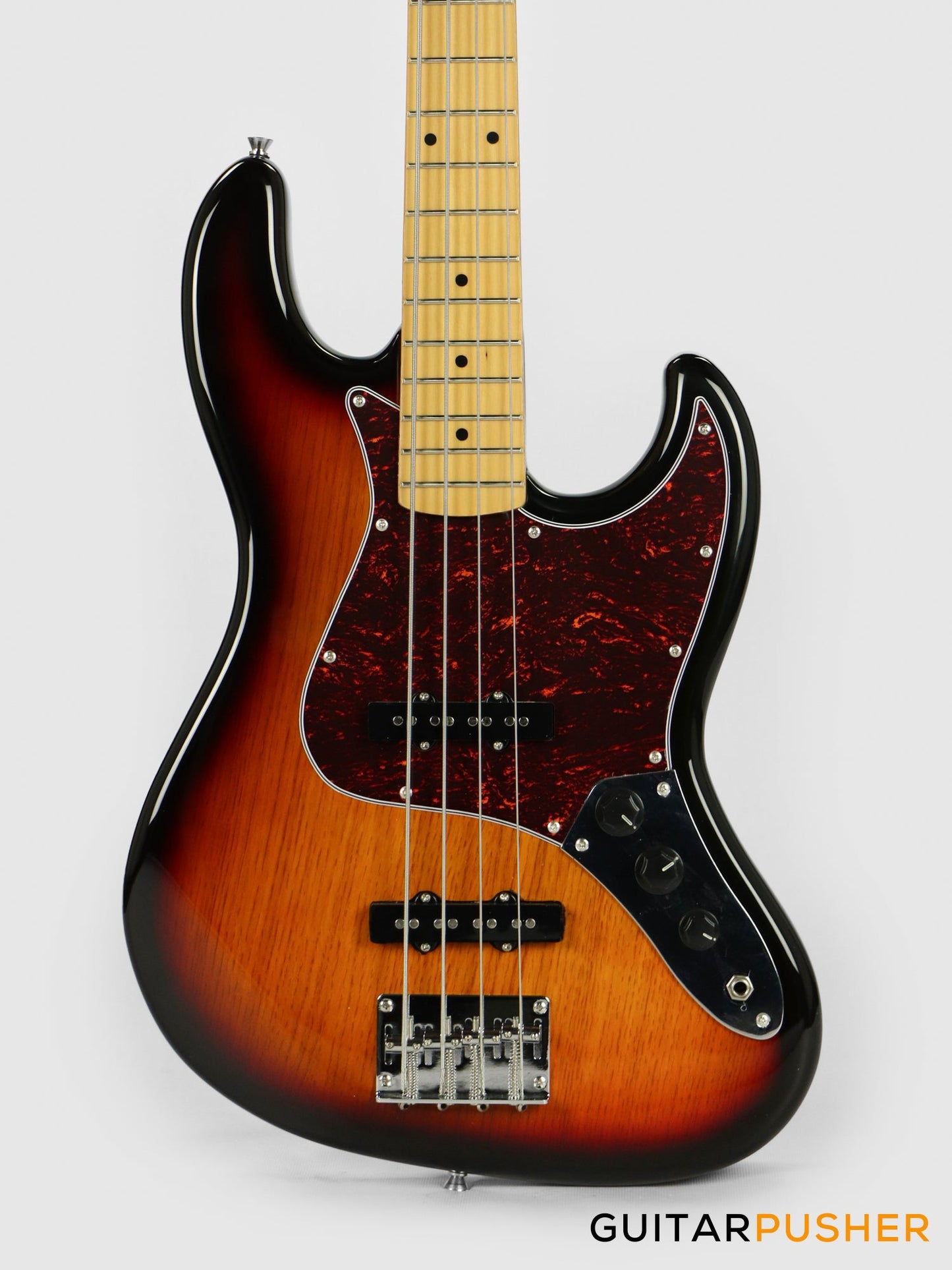 Tagima TW-73 JB Bass 4-String - Vintage Sunburst (Maple Fingerboard/Tortoise Pickguard)