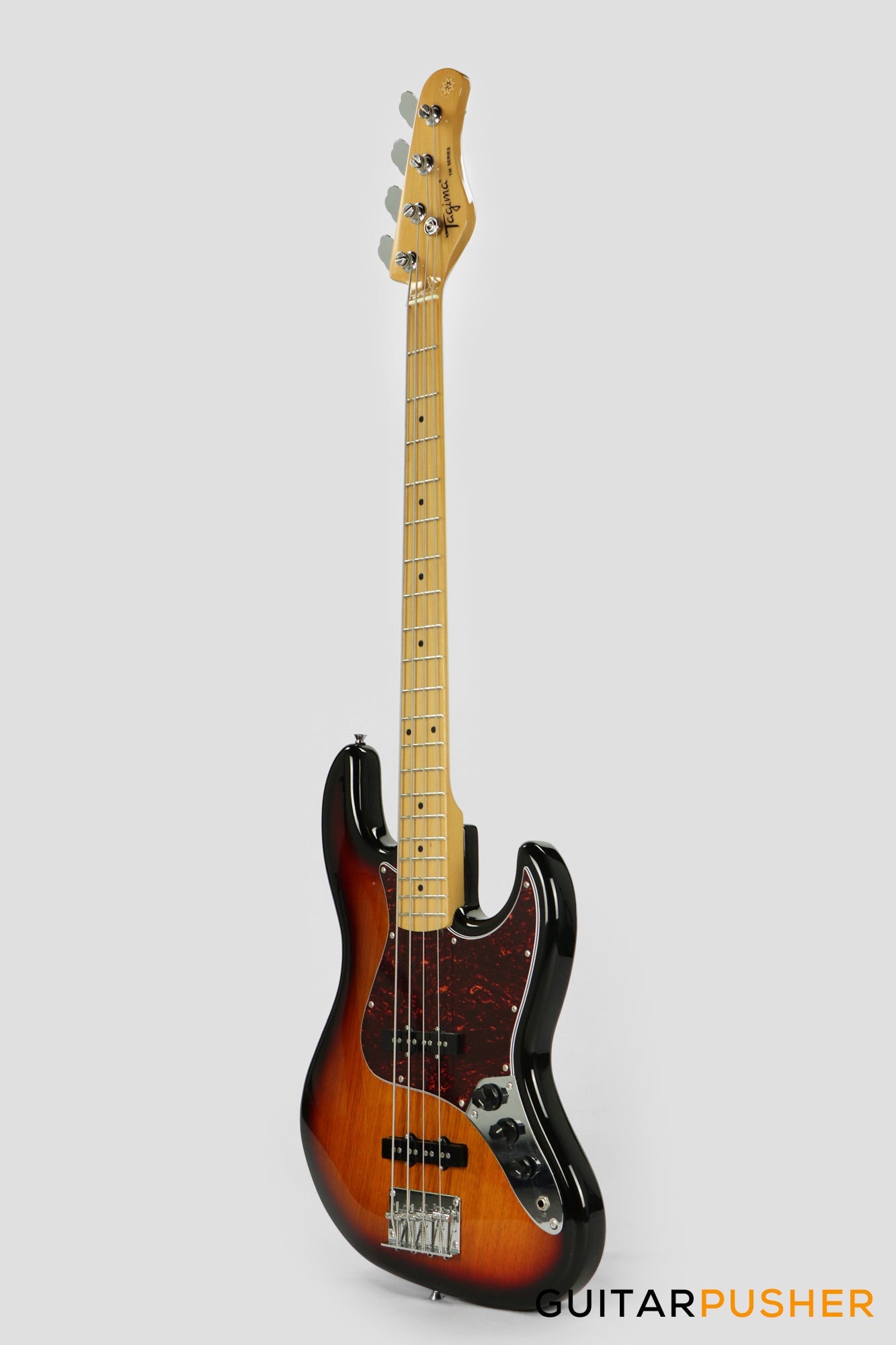 Tagima TW-73 JB Bass 4-String - Vintage Sunburst (Maple Fingerboard/Tortoise Pickguard)