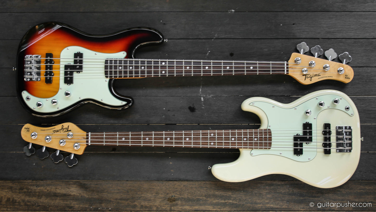 Tagima TW-65 Baby 30" Scale P+J Bass - Sunburst