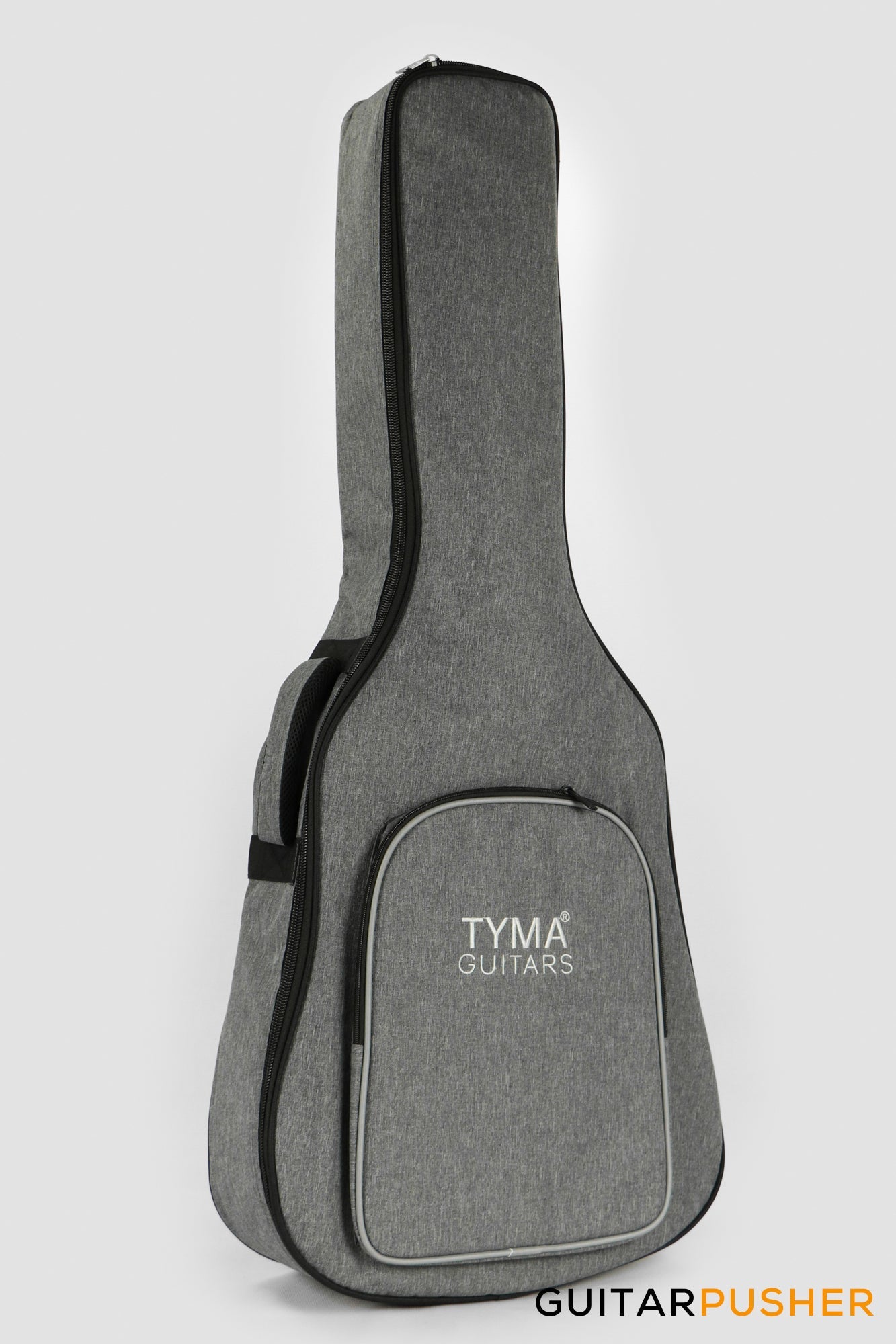 Tyma TF-12E Solid Sitka Spruce Top Indian Rosewood OM Acoustic-Electric Guitar