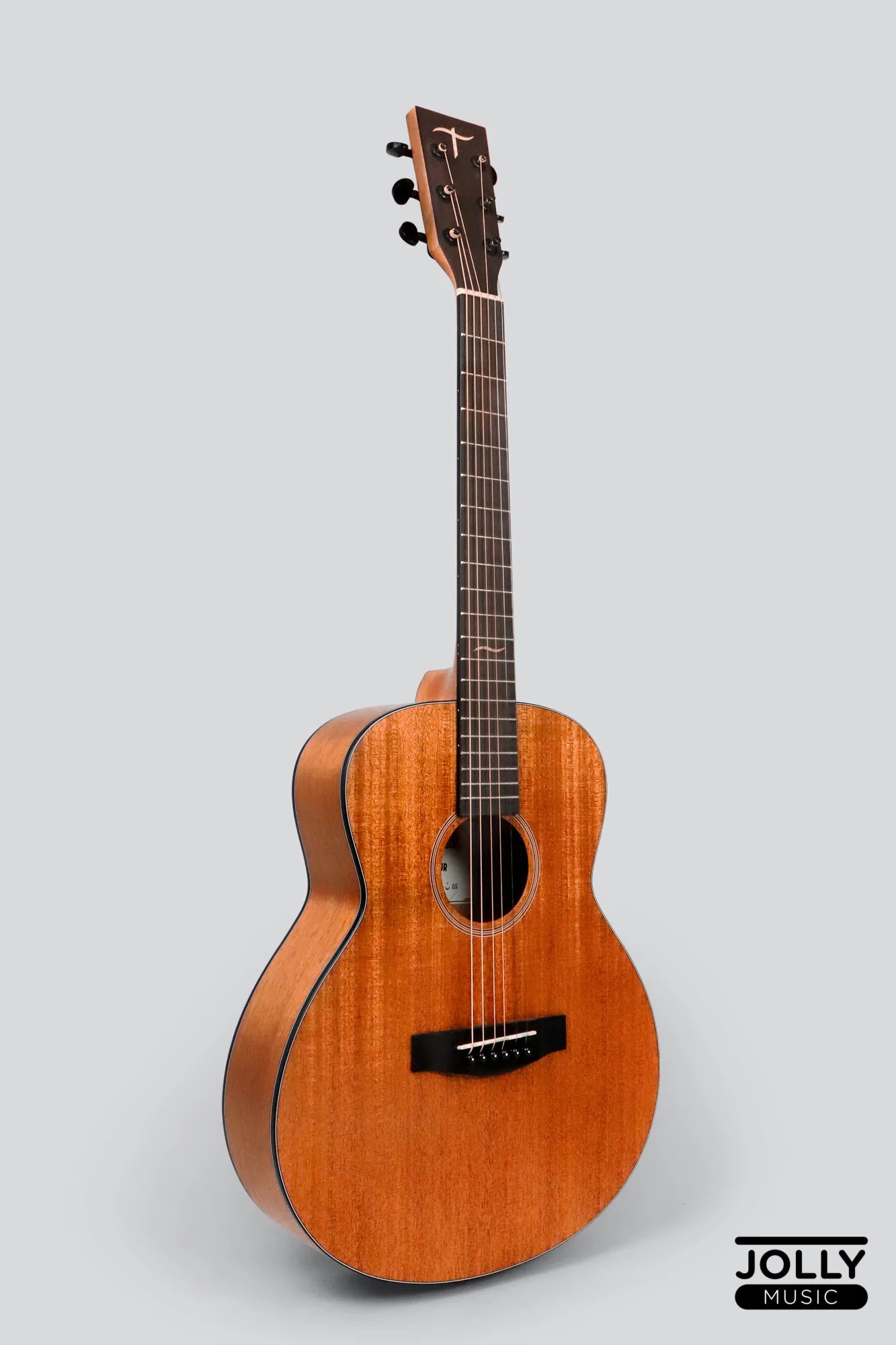 JCraft Troubadour Taka Mini GS 7/8 All-Mahogany Acoustic Guitar with soft case