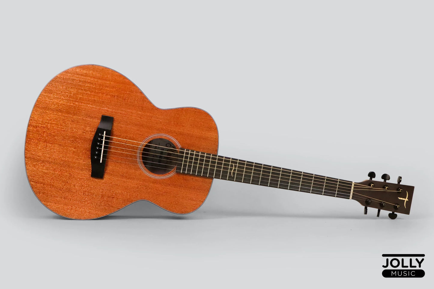 JCraft Troubadour Taka Mini GS 7/8 All-Mahogany Acoustic Guitar with soft case