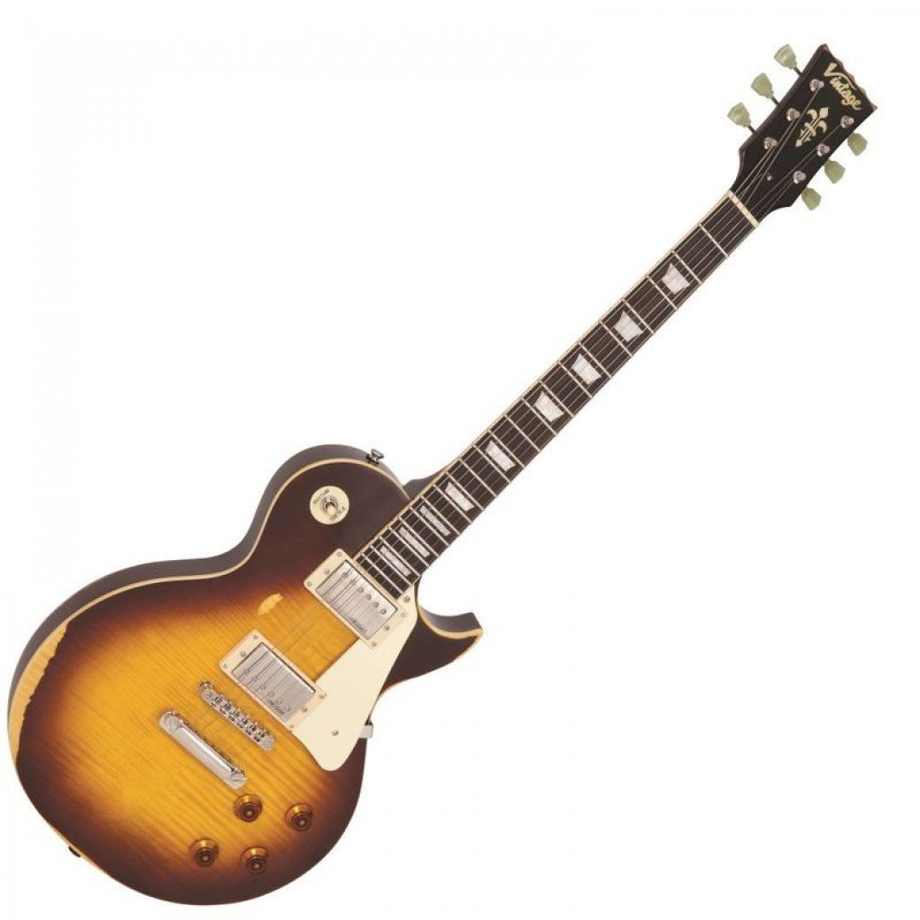 Vintage V100 Icon Les Paul Reissue Electric Guitar - GuitarPusher