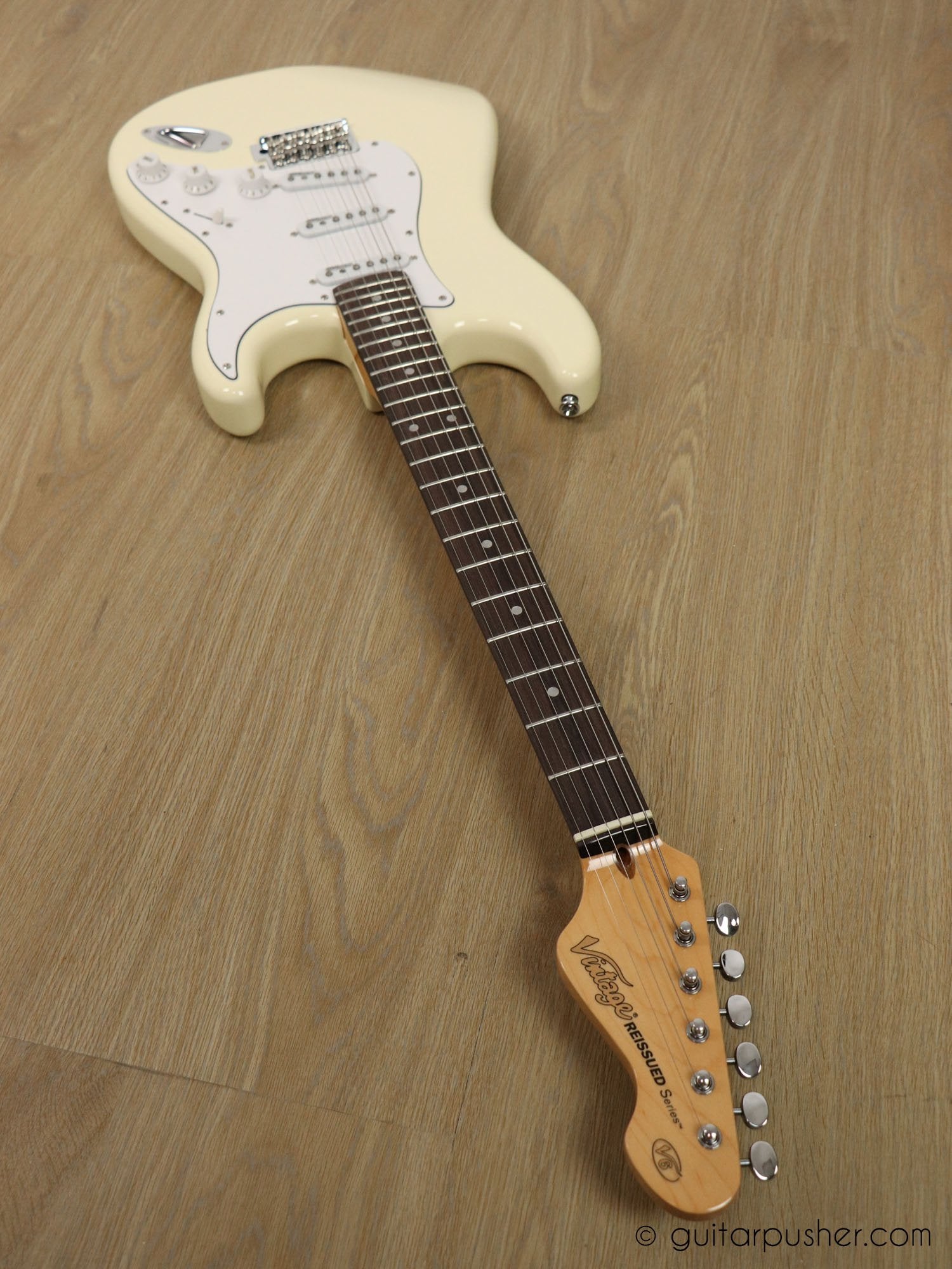 Vintage V6 Strat Reissue Electric Guitar - GuitarPusher