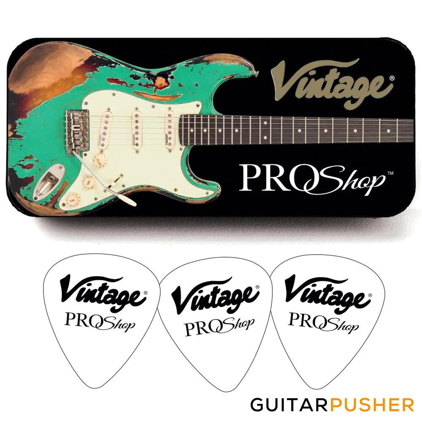 Vintage VPPT01 ProShop Pick Tin 6 pcs.
