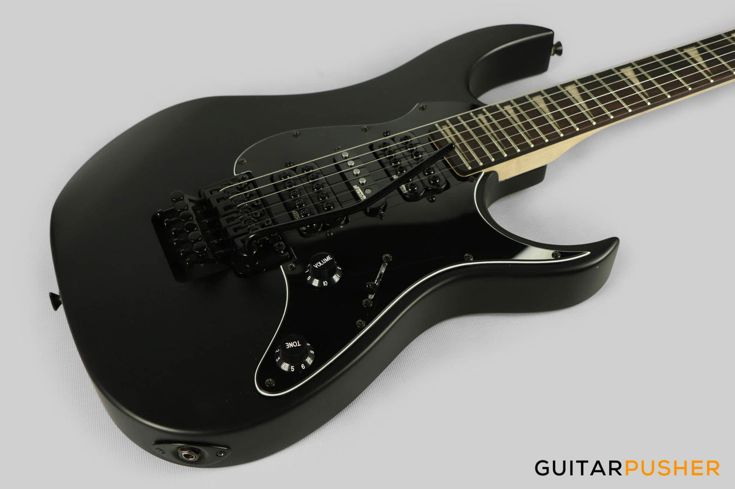 Vintage VR2000 VMX Raider Series Super S-Style w/ Floyd Rose (Satin Black)