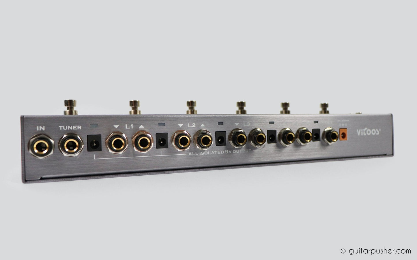Vitoos VMPS-4 Effects Loop Programmable Switcher with Isolated Power Supply - GuitarPusher