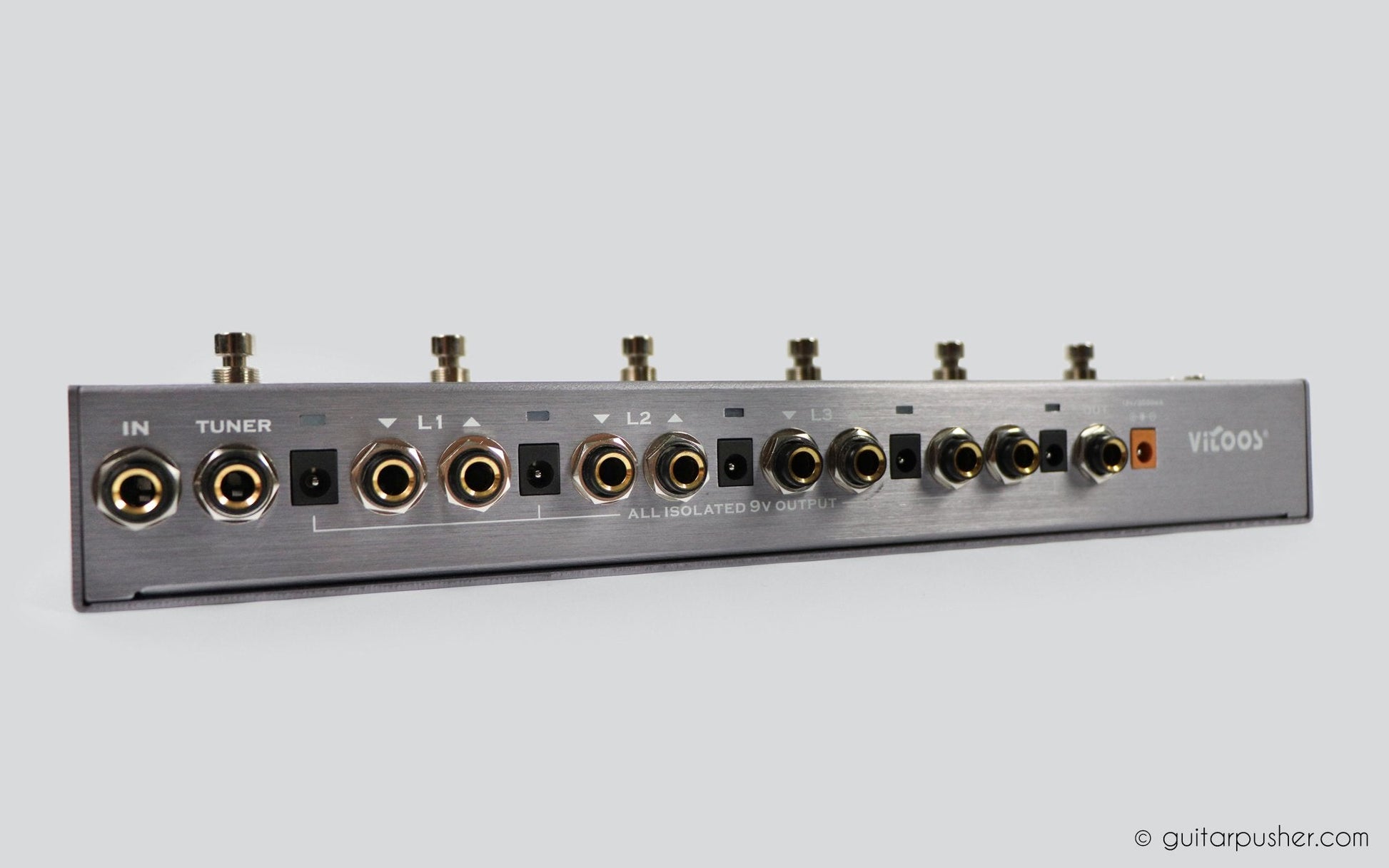 Vitoos VMPS-4 Effects Loop Programmable Switcher with Isolated Power Supply - GuitarPusher