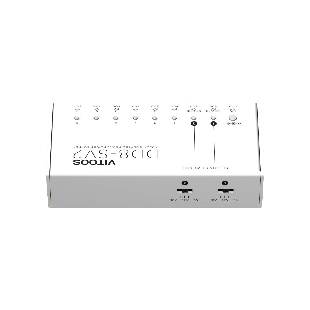 Vitoos DD8-SV2 8-Output Fully Isolated Power Supply (9-18V)