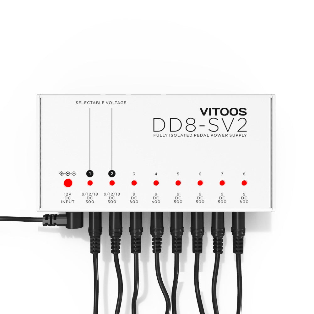 Vitoos DD8-SV2 8-Output Fully Isolated Power Supply (9-18V)