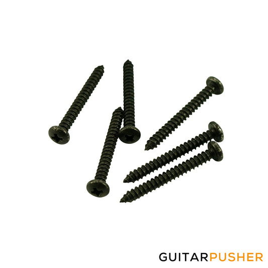 WD Guitar Pickup Mounting Screws (Pack of 6) Black