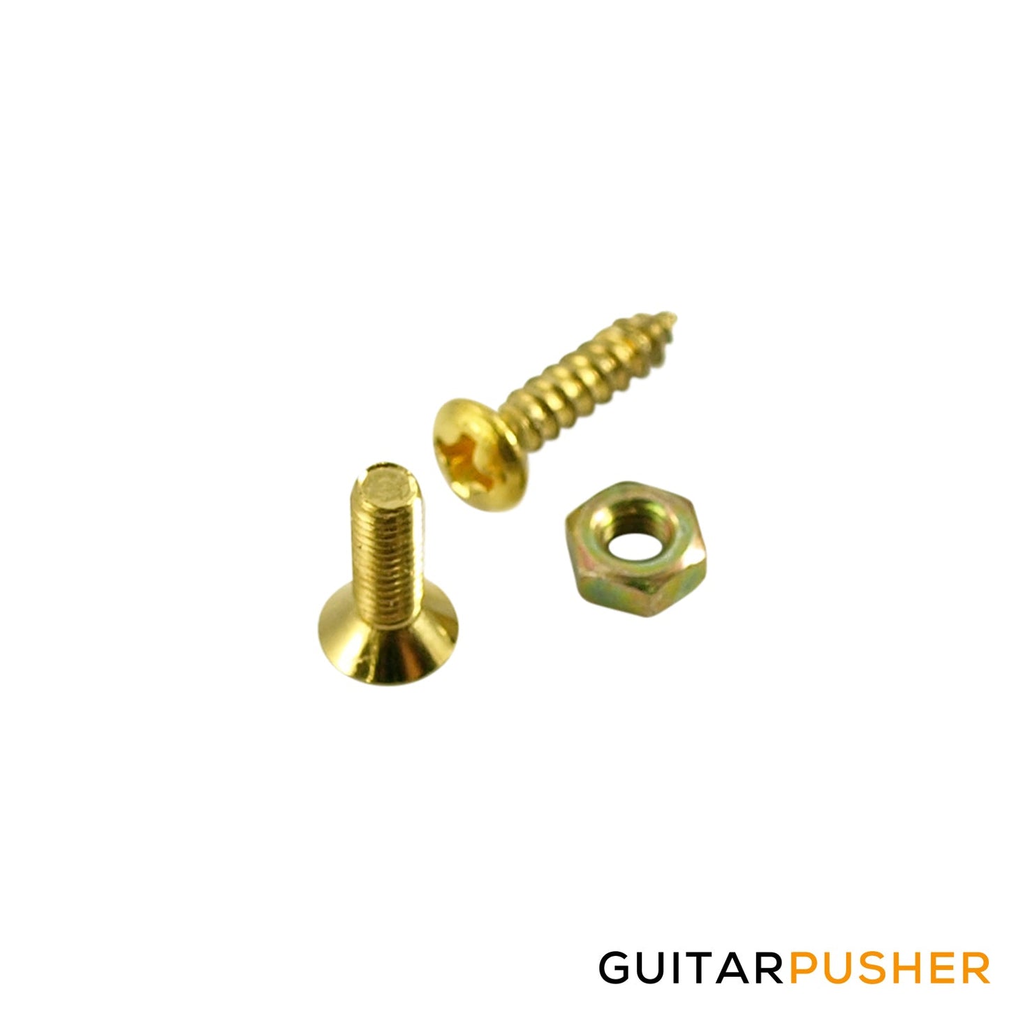 WD Screw Kit for Les Paul/335 Style Pickguard Brackets (Gold)