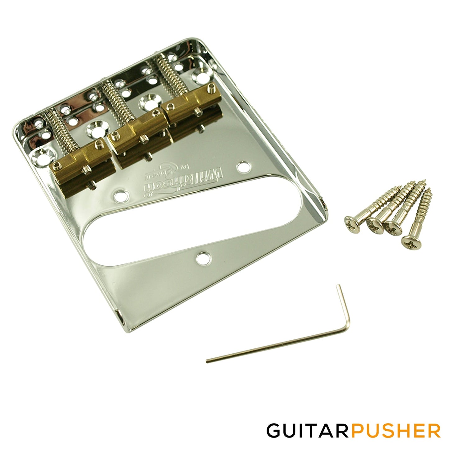 Wilkinson Compensated 3-Saddle Guitar Bridge Telecaster