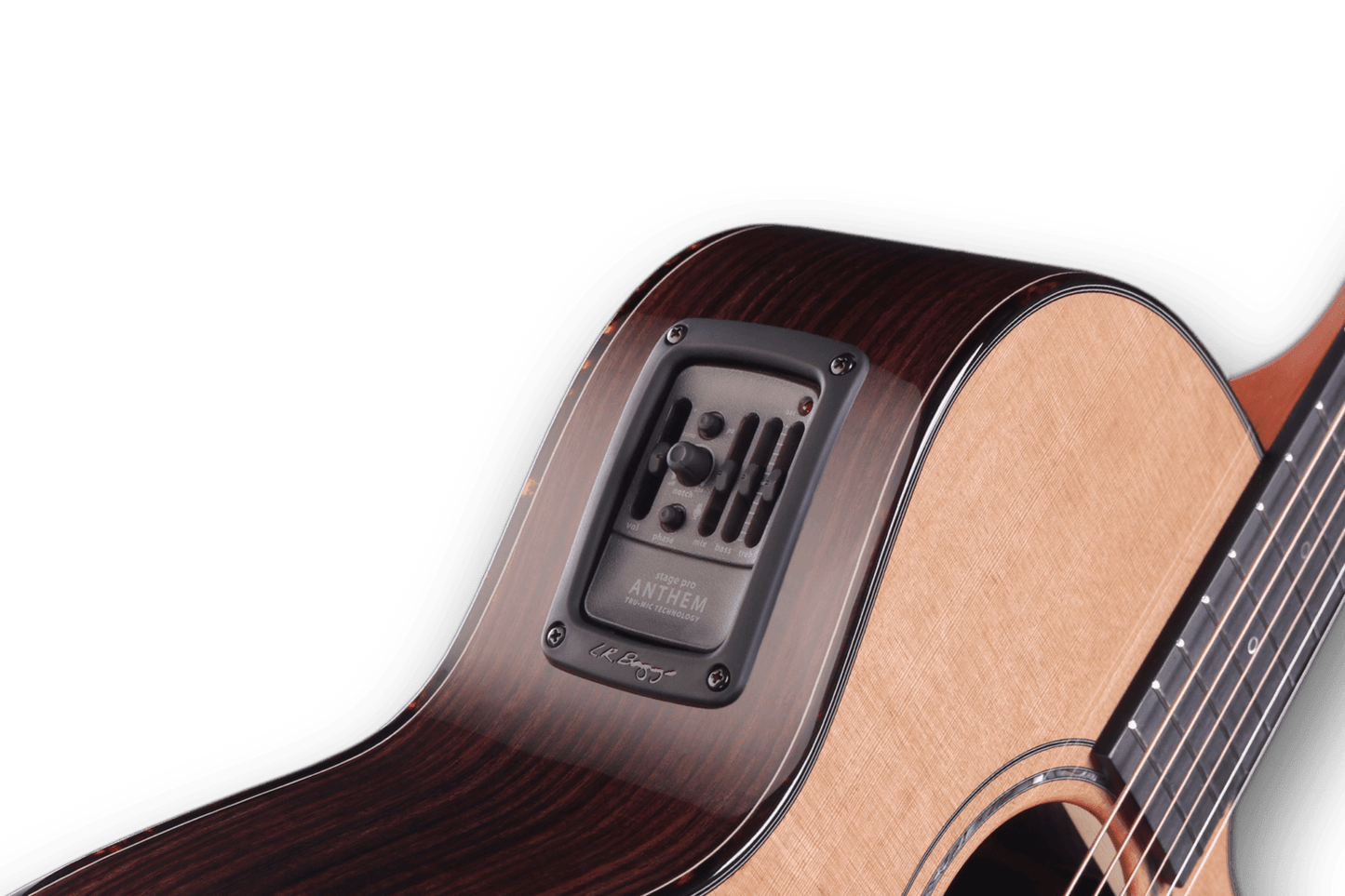 L.R. Baggs Anthem Stage PRO Acoustic Guitar Dual Mic/Piezo Pickup System - GuitarPusher
