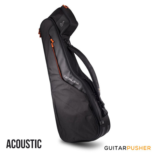 Gruv Gear Gig Blade 2 Side and Back Carry Hybrid Gig Bag for Acoustic Guitar