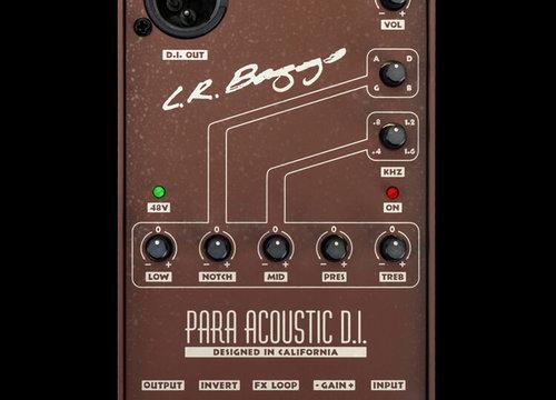 L.R. Baggs PARA DI Acoustic Guitar Preamp/DI with XLR - GuitarPusher