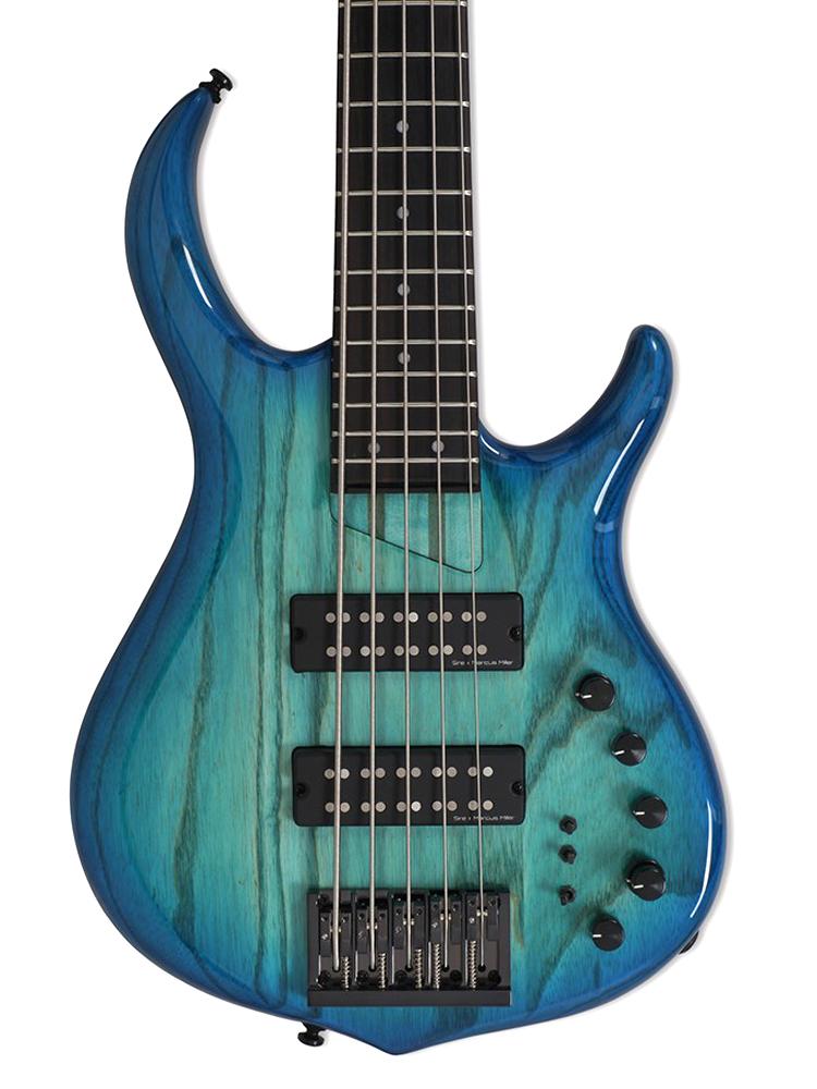 Sire M5 Swamp Ash 5-String Bass with Premium Gigbag - GuitarPusher