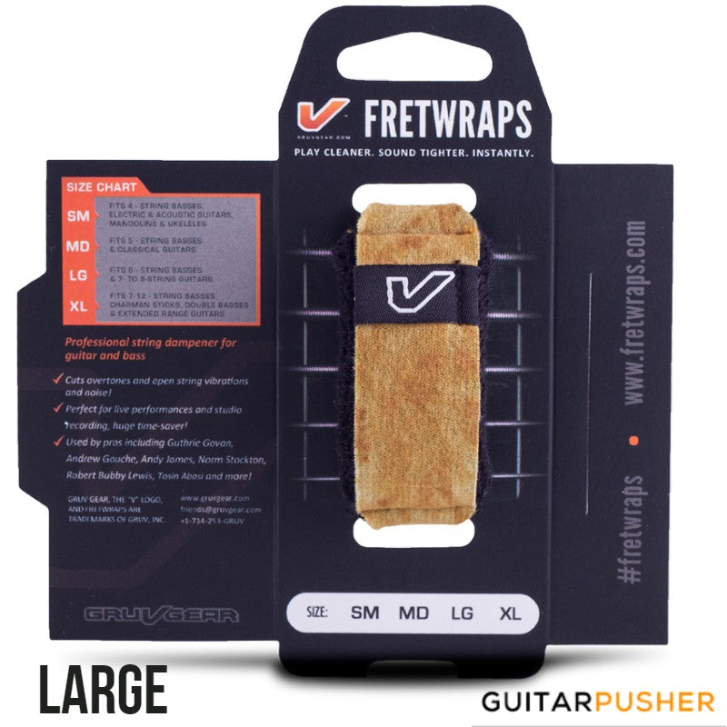 Gruv Gear FretWraps String Muters (1-Pack) HD 'Maple' Wood Design