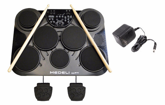 Medeli DD-315 Table Top Portable Electronic Drum Kit - GuitarPusher