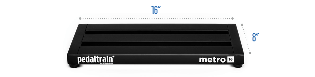 Pedaltrain Metro 16 (16 x 8) Pedalboard - GuitarPusher