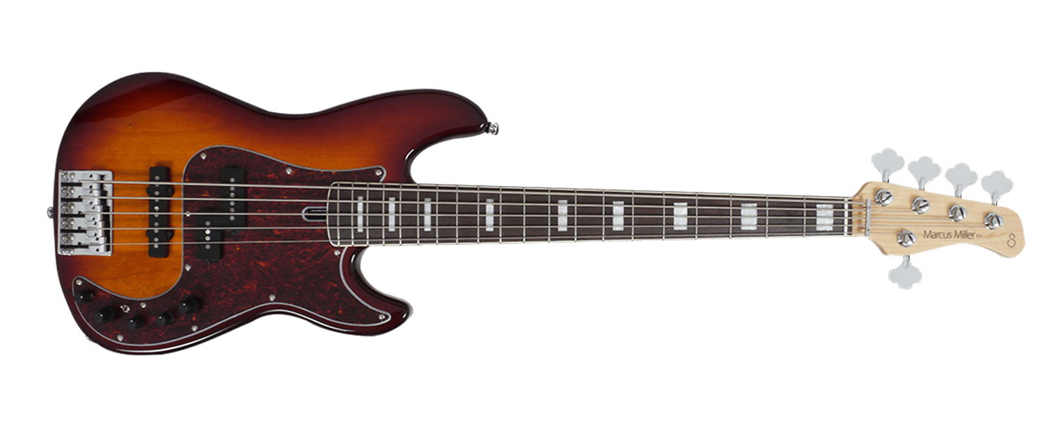 Sire P7 Alder 5-String (2nd gen) Bass Guitar with Premium Gig Bag - GuitarPusher