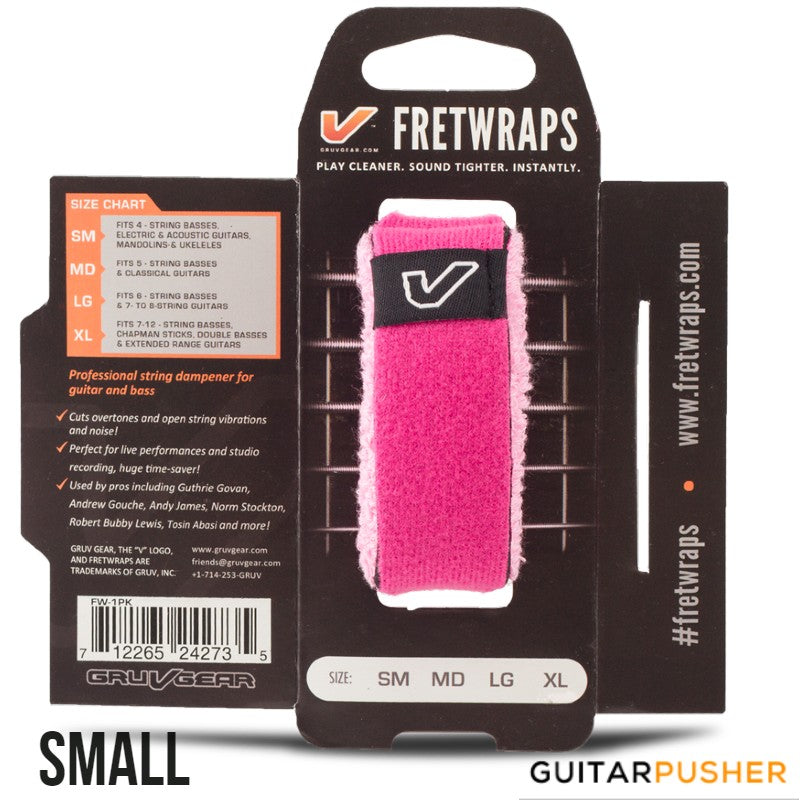 Gruv Gear FretWraps String Muters (1-Pack) HD 'Puff' Pink