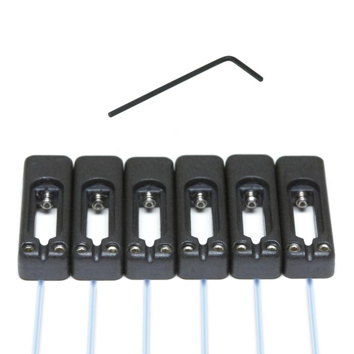 Graphtech Wilkinson Style Ghost Pickups Piezo Saddles  (6 Pcs) - GuitarPusher