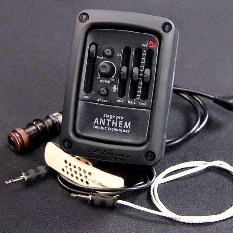 L.R. Baggs Anthem Stage PRO Acoustic Guitar Dual Mic/Piezo Pickup System - GuitarPusher