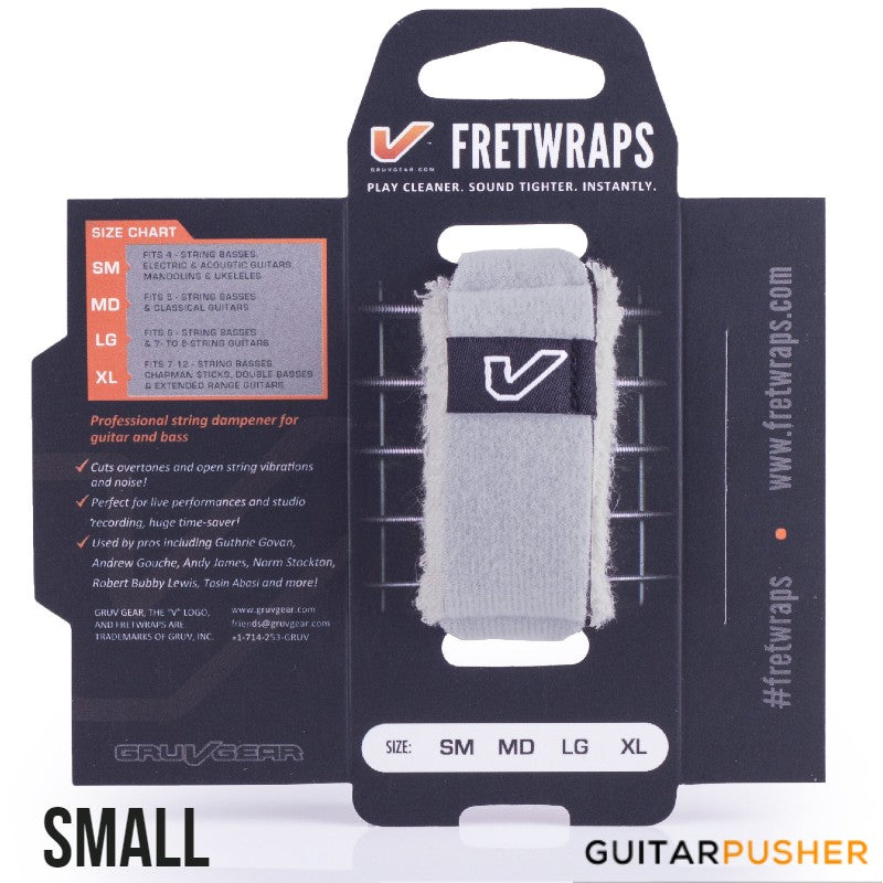 Gruv Gear FretWraps String Muters (1-Pack) HD 'Stone' White