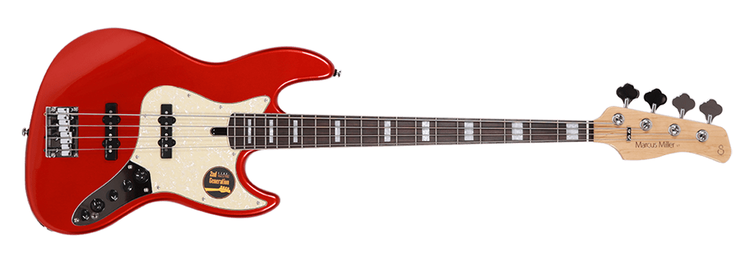 Sire V7 Alder 4-String (2nd Gen) Jazz Bass with Premium Gig Bag - GuitarPusher