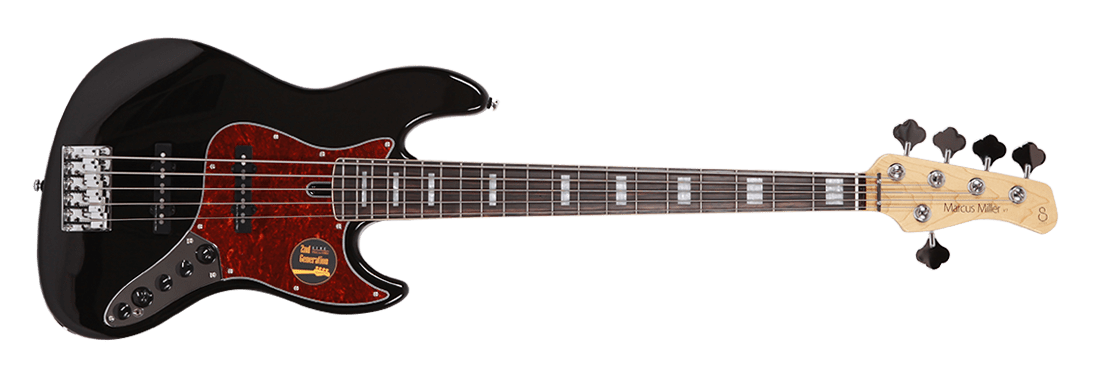 Sire V7 Alder 5-String (2nd gen) Jazz Bass with Premium Gig Bag - GuitarPusher
