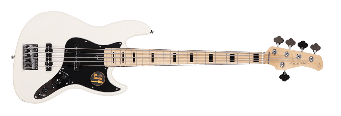 Sire V7 Vintage Alder 5-String (2nd Gen) Jazz Bass with Premium Gig Bag - GuitarPusher