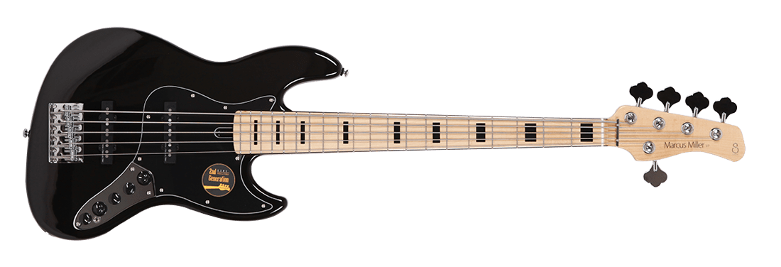 Sire V7 Vintage Alder 5-String (2nd Gen) Jazz Bass with Premium Gig Bag - GuitarPusher