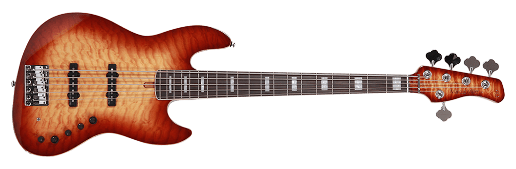 Sire V9 Alder 5-String (2nd Gen) Jazz Bass with Premium Gig Bag - GuitarPusher