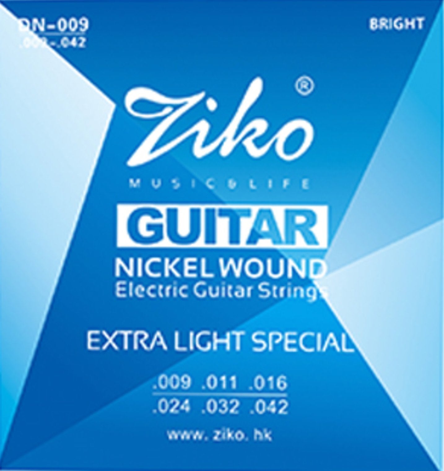 Ziko DN Extra Light Special Nickel Wound Electric Guitar Strings